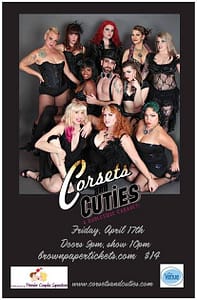 Corsets and Cuties April 17th 2015