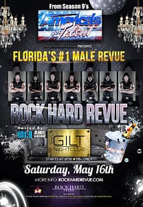 Rock Hard Revuew at GILT May 16th