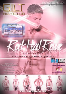 Rock Hard Revue - January Flyer