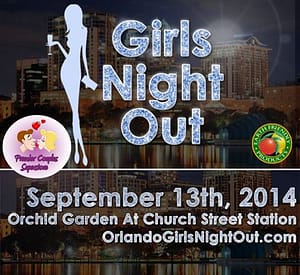 Girls Night Out at Orchid Garden at Church Street Station on September 13, 2014