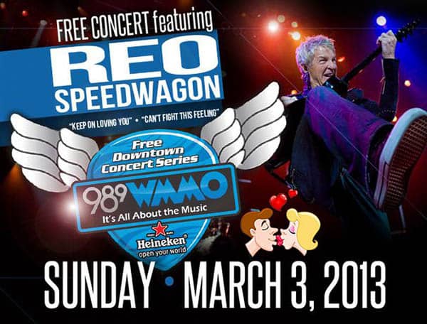 REO Speedwagon at Downtown Orlando Concert Series